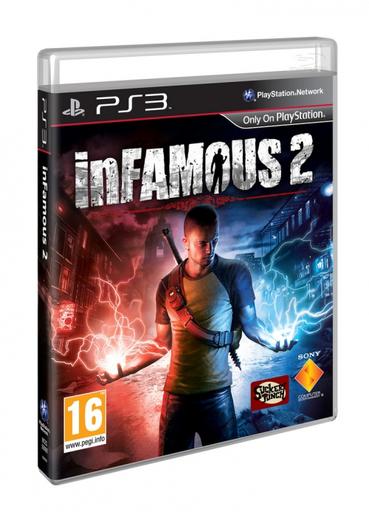 Бокс-арт inFamous 2 Бокс-арт inFamous 2